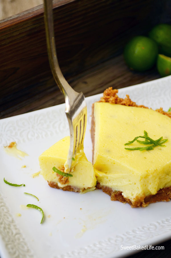 Cool and refreshing Key Lime Pie | Sweet Baked Life