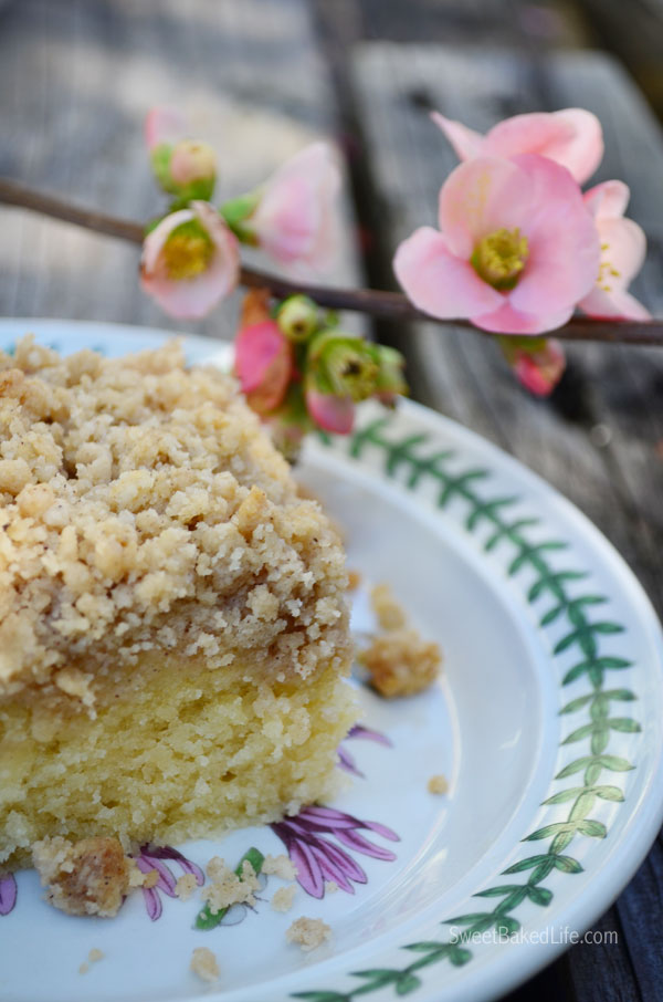 Fluffy Crumb Cake | Sweet Baked Life